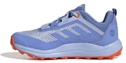 adidas Terrex Agravic Flow Trail Running Shoes Trailrunning-Schuhe, Blue Fusion/Blue Fusion/Coral Fusion, 38 EU
