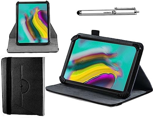 Navitech Schwarz Hülle und Stylus - Kompatibel mit dem SPC Lightyear 8 Tablet