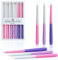 Set Candele Profumate Alla Lavanda 6 Pezzi 丨25CM Candele Viola Lunghe 丨 Candele Decorative丨durata di circa 4-5 ore
