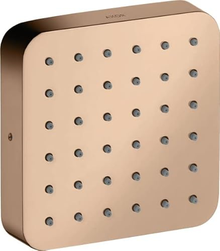 hansgrohe AXOR Citterio E Brausemodul Unterputz 12 x 12, 36822300, Farbe: Polished Red Gold