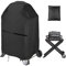 Rilime Grill Cover,Waterproof Outdoor BBQ Grill Cover Protective Cover for Ninja 701 Series Woodfire Outdoor Grill,Water Resistant, Anti-Fade Fabric (For Ninja with Grill 83x60x101cm)