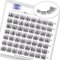 LZM Faux Cils Individuel Cils C Curl 12mm Cateye Faux Cils Naturel Doux Cils Diy À La Maison Réutilisable Cils Individuels False Eyelashes Individual Lashes (wishes-12mm)