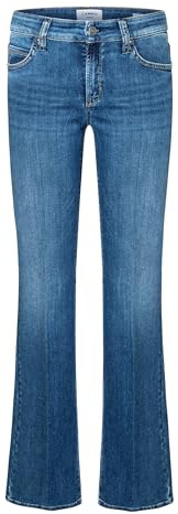 Cambio Jeans Paris Flared in Blau, Größe 40/33