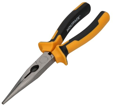 Zange mit gerader Öffnung 200 mm DIN 5745 Stahl Gerade Spitze Zange Langer gerader Mund