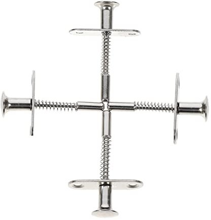 jojofuny Federbelasteter Federbolzen Für Kinderbett Und Möbel Edelstahl M5*65, 10 Stück Poliert Stabiler Möbelbefestiger Für Krippen Vogelkäfige Und Aufbewahrungsschrank