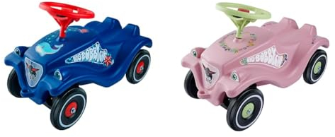 Big-Bobby-Car Classic Ocean - Kinderfahrzeug mit Aufklebern in Ozean Design & Flower - Kinderfahrzeug mit Blumenaufklebern