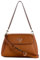 GUESS Damen Sora Girlfriend Flap Shoulder Bag Schultertasche, Cognac