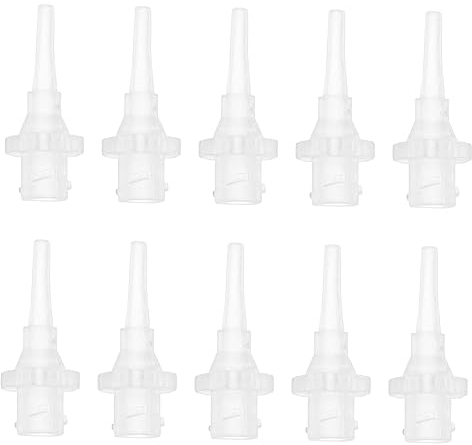 ORFOFE 100stücke Ohrspülspitzen Ersatzspitzen Einweg-reinigungsspitzen für Ohrspülgeräte Ohrersatzspitzen Ersatzspitzenschlauch aus Hochwertigem Pvc-material