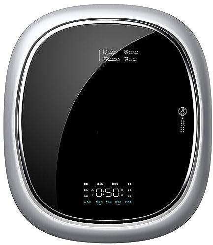 DRFGHK Mini tambour mural 3 kg Charge frontale Machine à laver entièrement automatique très efficace pour voyage appartements dortoirs chaussettes sous-vêtements