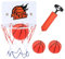 Mini Basketballkorb,Mini Basketball,Mit 2 Mini Basketball,Indoor Kinder Zimmer,Für Korb Kleiner Büro,Klein Wand,Basketballkorb-Kinder,Basketballspiel,Indoor-Basketballkorb
