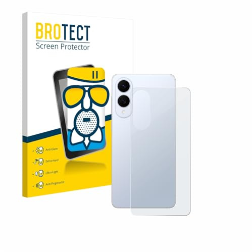 BROTECT Schutzglas für Samsung Galaxy S25 Edge | (Rückseite) Entspiegelnder Displayschutz Made in Germany Schutzfolie Matt Kratzfest 9H Anti-Fingerprint Einfache Montage