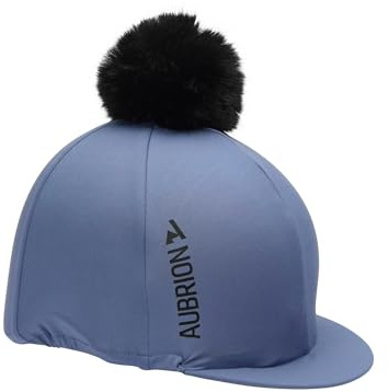 Shires Aubrion React Horse Riding Helmet Hat Covers (Sky Blue)