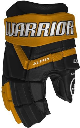 Warrior Alpha LX3T Handschuh Junior Schwarz-Sport Gold