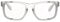 voltX Crystal Sicherheitsleser, Vollverglaste Sicherheitsbrille (3,0 Dioptrie, klare Linse) CE EN166ft LESERSCHUTZBRILLE, UV400 Linse