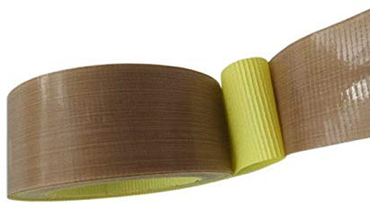 BE-TOOL PTFE-Klebeband, Teflon, Hitzesiegel, Glas, selbstklebendes Klebeband, 10 mm x 10 m