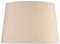 Queenswood Traditional Natural Linen Large Floor Lamp Shade - Shade Only - Replacement Shade - ES / E27 Large Edison Screw - 45cm Diameter