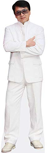 Jackie Chan (White) Pappaufsteller mini