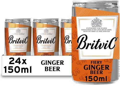 Britvic Ginger Beer, 24x 150ml Can