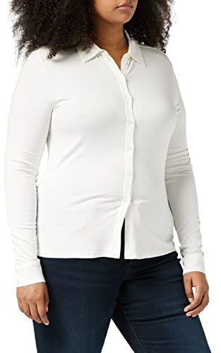 Marc O'Polo Damen B01205252505 T-Shirt, Weiß, M EU