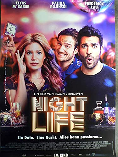 Nightlife - Palina Rojinski - Elyas M'Barek - Filmposter A1 84x60cm gerollt