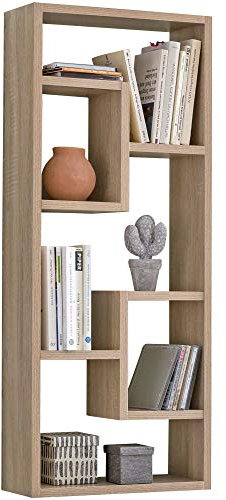 KADIMA DESIGN Wandregal ITTER: Modernes Design, Vielseitige Verwendung, Spanplattenmaterial, Verschiedene Farboptionen Farbe: Beige