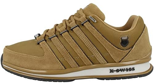 K-Swiss Herren Rinzler Sneaker, BONEBROWN/Black, 42.5 EU