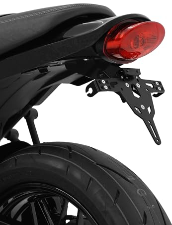 ZIEGER Pro Kennzeichenhalter Kennzeichenhträger Heckumbau kompatibel mit: Kawasaki Z650RS (ER650M) Österreich