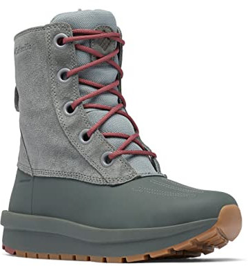 Columbia Moritza Shield Omni-Heat, Stivali da Neve Donna, Barbabietola Sedona Sage, 38 EU