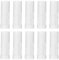 10Pcs E14 Metallrohr für Kerze Lampenhalter Lamp Base Beleuchtung Zubehör 25x80mm E14 Lampenhalter Hülse Tube Kerzenhalter für Zuhause((Weiß)