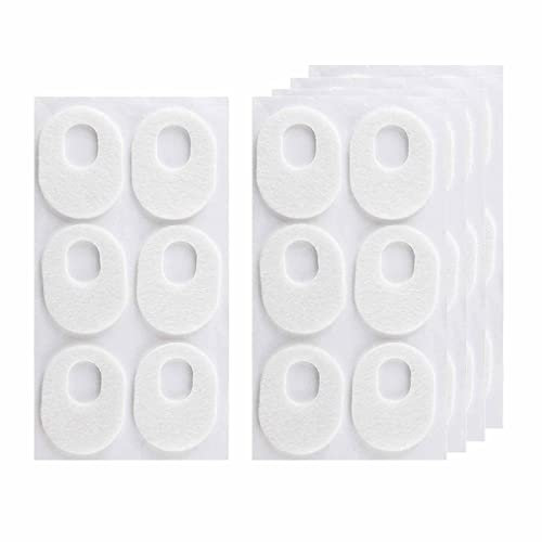 pistro 30 Stück selbstklebende Maiskissen, Zehenschutz, Hornhautentferner, einfach zu bedienen – oval