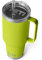 YETI Rambler 30 oz Tumbler with Handle and Straw Lid, 1.03L Capacity, Stainless Steel, Double Wall, Sweatproof, Insulated Straw Tumbler, Greenish Yellow