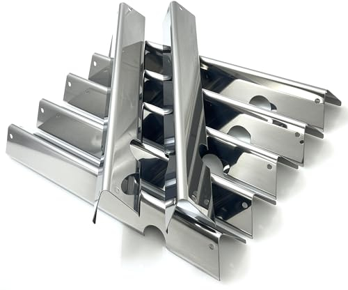 Direct Store Parts DP162 Flavorizer Bars aus Edelstahl, 43,8 cm, für Weber GS4 Genesis II E-410, E-415, E-435, Genesis II LX E-440 Serie Gasgrills, Heizplatten Teile für Weber 66033 66796