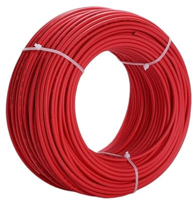 SHYISY 50M Black+50M Red 6mm² 10AWG Photovoltaic Cable Solar Power Wire Tinned Copper PV Solar Cable Used For Photovolta
