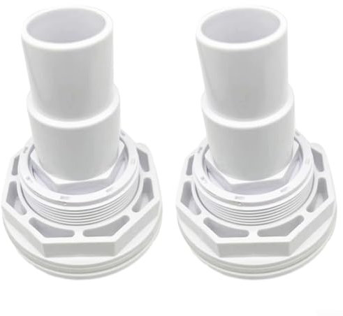 Adhesive Film Pool Wall Nozzle Returner Suction Port for Hayward SP1026D SP1026 Above Ground Swimming Pool, for 32mm and 38mm inlet fittings(Pack of 2)