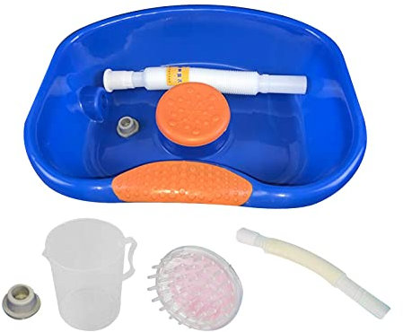 Lavabo de lavage pour cheveux avec tuyau et brosse
