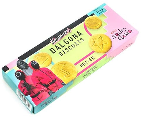 Biscuits Butter – Galletas Dalgona Coreanas Tradicionales | 140g | Inspirado en Retos Tradicionales