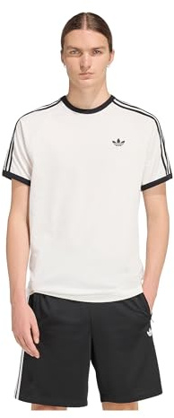 adidas Originals 3 Stripes T-Shirt Weiss, 2XL Herren