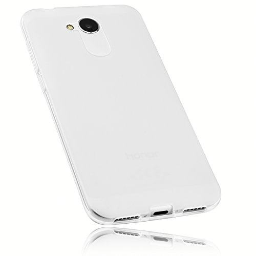 mumbi Hülle kompatibel mit Honor 6A Handy Case Handyhülle, transparent weiss