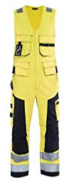 Blaklader 26781514 ÄRMELLOSER MULTINORM-OVERALL, Gelb/Marine, grootte C46