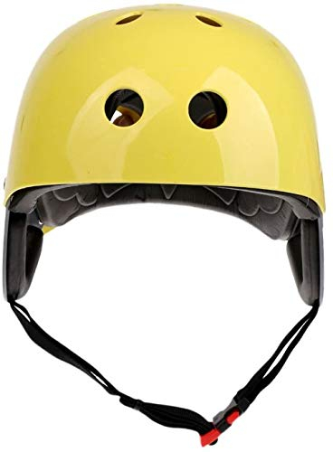 SGerste Wassersport-Schutzhelm für Kajakfahren, Kitesurfen, Windsurfen, Segeln, Skaten, 57–62 cm, Gelb