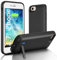 SlaBao Battery Case for iPhone SE 2020/7/8/6s/6, 6000mAh Portable Charging Case with Kickstand Rechargeable Backup Charger Cover， Extended Charger Case for iPhone 8 (4.7 inch)-Black