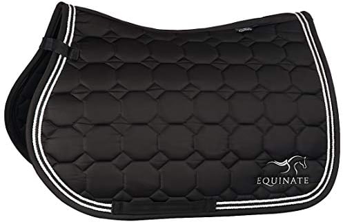Equinate Satin Schabracke Madison Pony VS Vielseitigkeit Schwarz