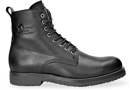 Panama Jack Stevens Igloo, Combat Boot Hombre, Negro, 42 EU