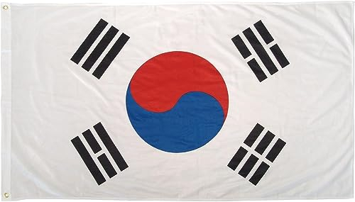 SHATCHI 1,5 x 0,9 m Nationalflaggen, Events, Pub, Grill-Dekorationen für Rugby, Cricket, Fußball, Sport 2023, WM Banner, Fan-Unterstützung, Tischabdeckung, Polyester, Südkorea