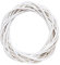 Hilai Türkränze, grau weiße künstliche Kränze, Weidenkranz Dekor Weihnachten Rattanrebe Ring Blumenreifen Natürliche 30cm Ornamente Handwerk Zubehör Blume Vordere Türkränze Für Frühling und Sommer