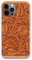 Pure Clear Anti-Scratch Mobile Phone Case for iPhone 12 Mini Case 3D Print Tooled Prints Brown Leather TPU Mobile Phone Covers for Men Women Girl boy Funny Living Gift