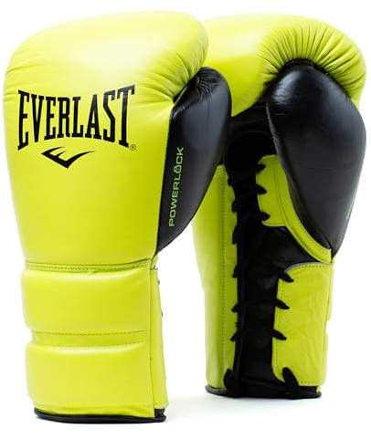 Everlast Powerlock OG Pro Fight Boxhandschuhe 10-16oz, Schnürung, Boxsack | Boxing Gloves, Wettkampf, Pratzen, Kickboxen, Kampfsport, Männer, Damen