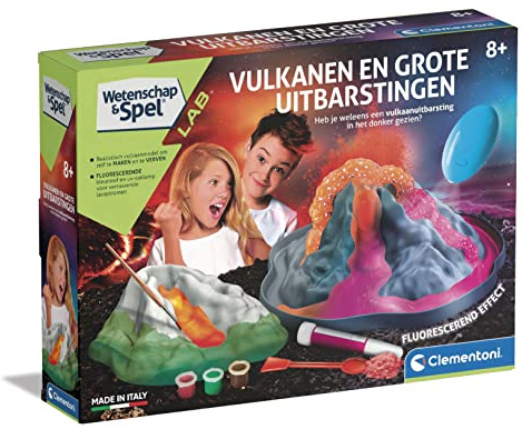 Clementoni Wissenschaft & Spiel, Vulkane und Große Eruptionen! - 8+ Jahre - 56052
