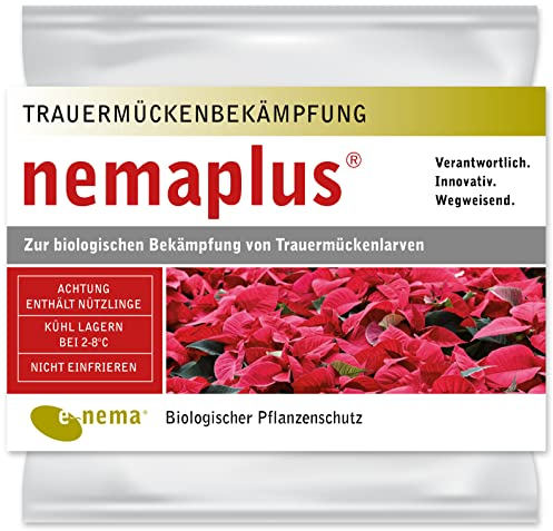 nemaplus® | SF Nematoden gegen Trauermücken | 1 Mio. für 10 Pflanzen / 2 m² Boden | von e-nema