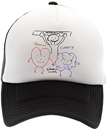 Hopestly Arteta Arsenal All Or Nothing Passion Clarity Energy Kappe Baseball Unisex Herren Damen Erwachsene Einstellbar Cap Unisex Men's Women's
